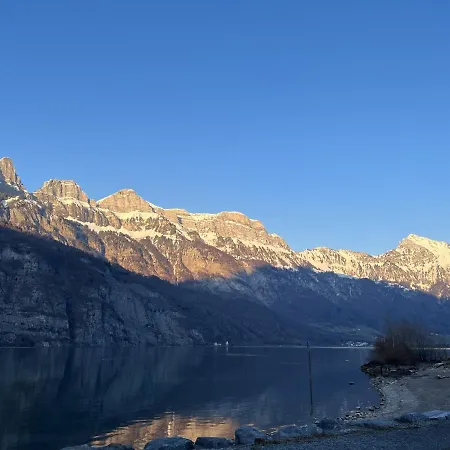 Apartment Walensee Lakeside With Cable Car To Flumserberg Unterterzen