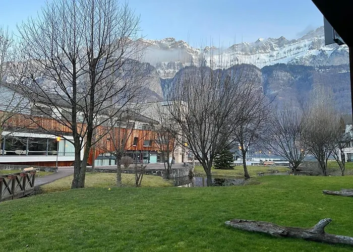 Walensee Lakeside With Cable Car To Flumserberg * Unterterzen