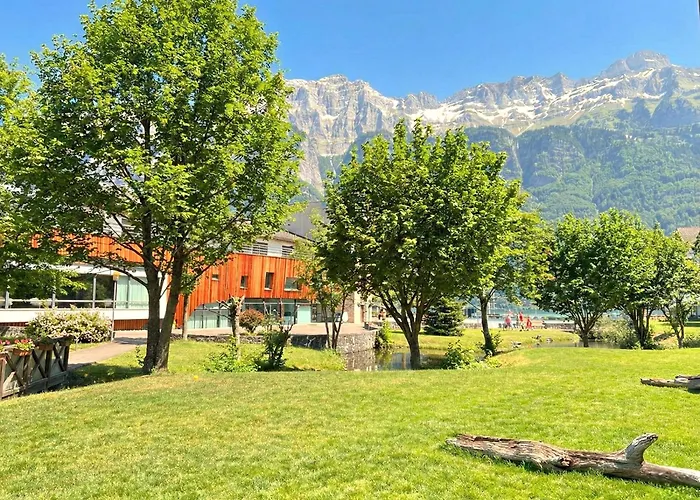 公寓 Walensee Apartment, Lake & Alpine Dream