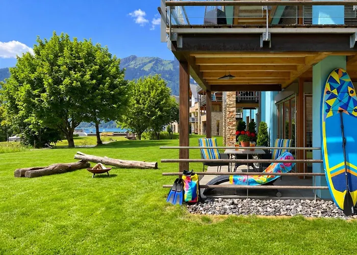 Lägenhet Walensee Apartment, Lake & Alpine Dream Unterterzen