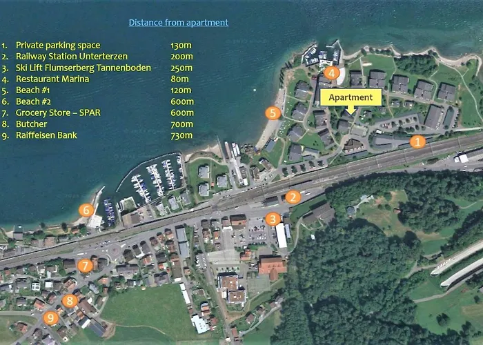 Apartman Walensee Apartment, Lake & Alpine Dream Unterterzen